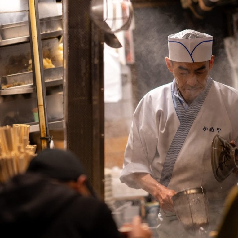 Un chef Japonais