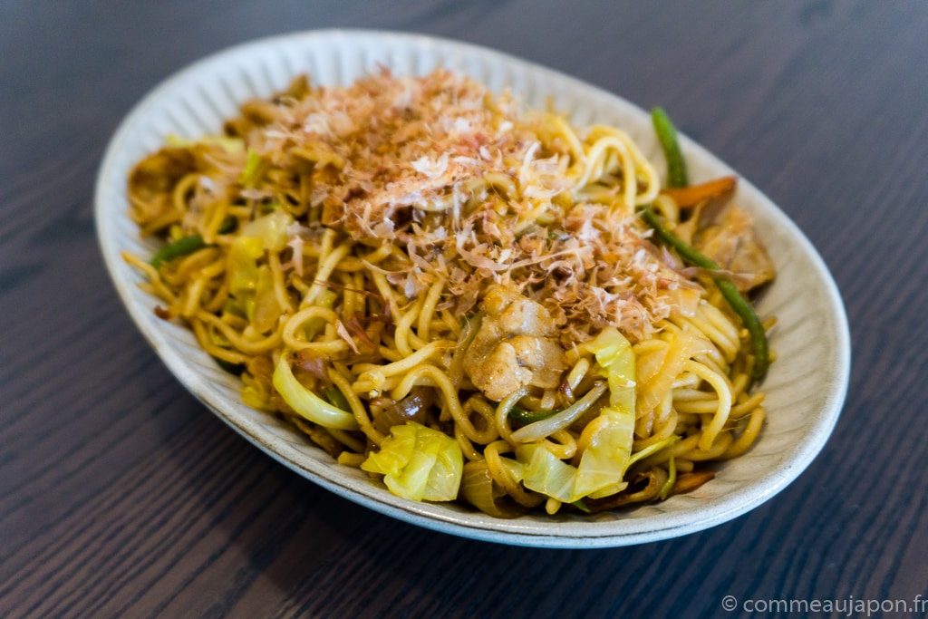 yakisoba Yakisoba - Nouilles japonaises sautées au porc et légumes - 焼きそば