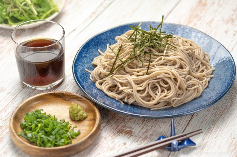 zarusoba la recette Zaru Soba - Nouilles soba froides - ざるそば