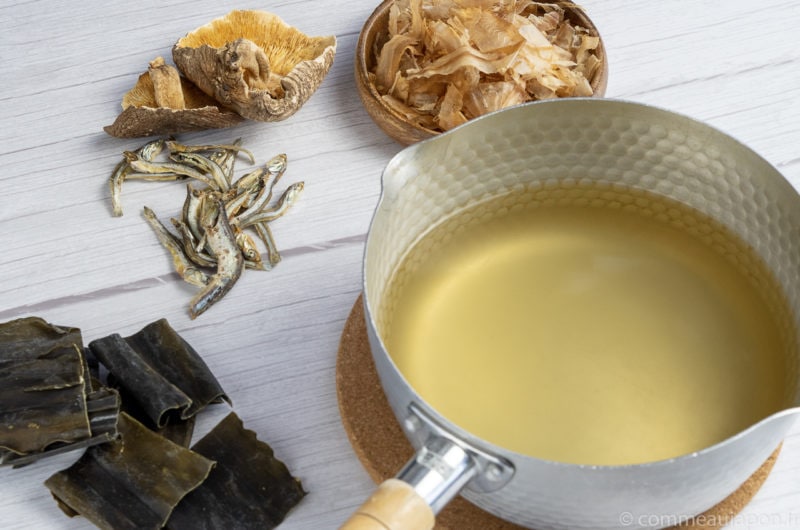 Recette japonaise : Le Dashi , le bouillon japonais