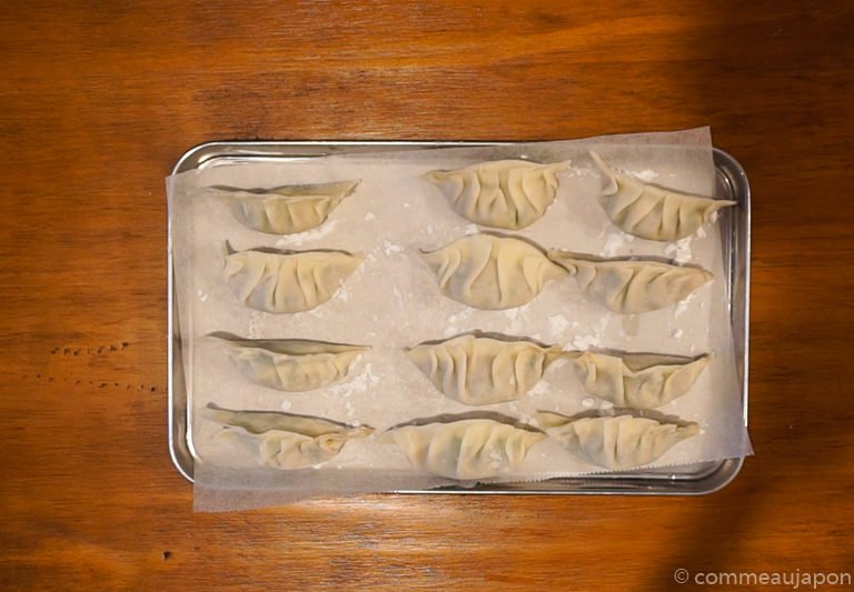 Gyoza conservation Les Gyozas, les raviolis japonais