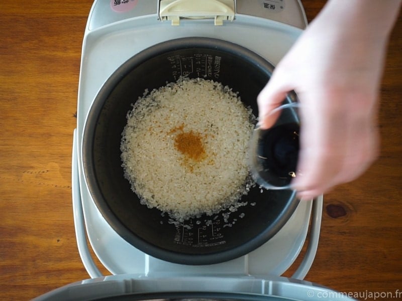 Recette - Recette pour Rice Cooker : Riz au Porc et Kimchi