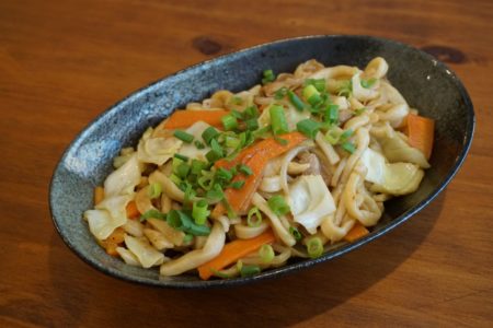 udon sautée - yaki udon