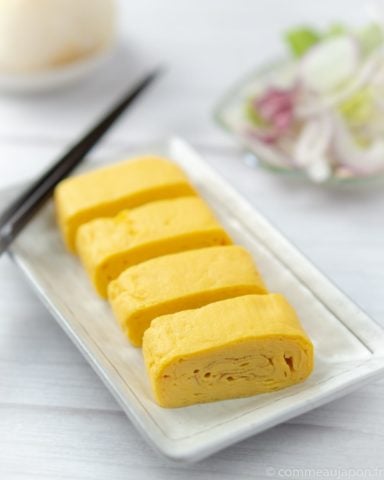 Dashimaki – L’omelette roulée japonaise – Tamagoyaki