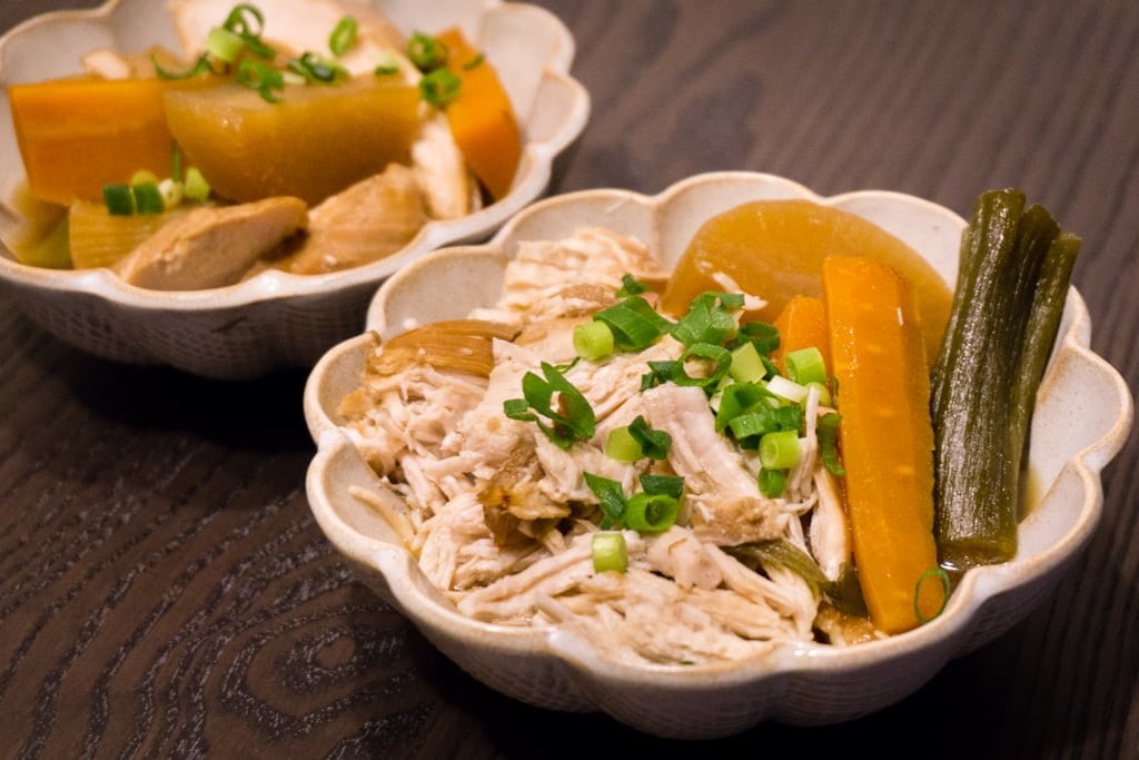 La Recette du poulet façon Oden au Rice Cooker