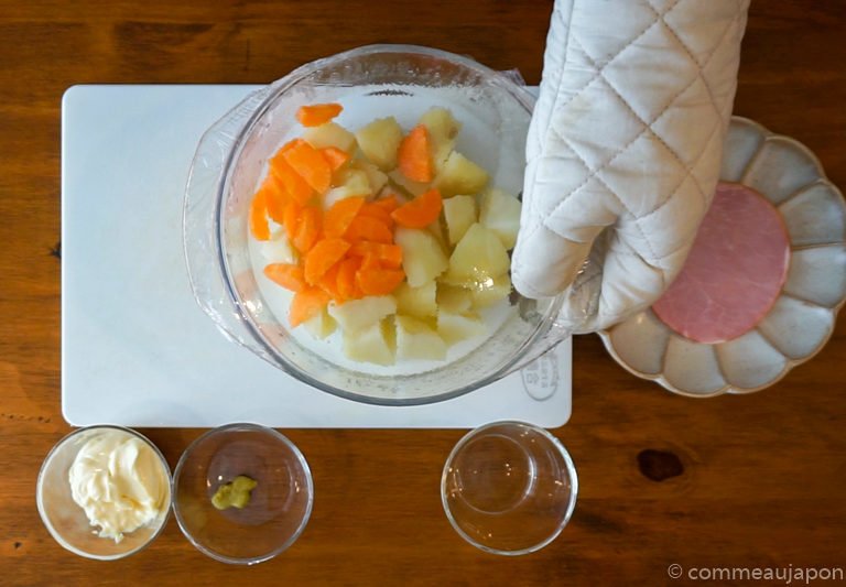 salade patates etape5 Salade de pommes de terre - ポテトサラダ