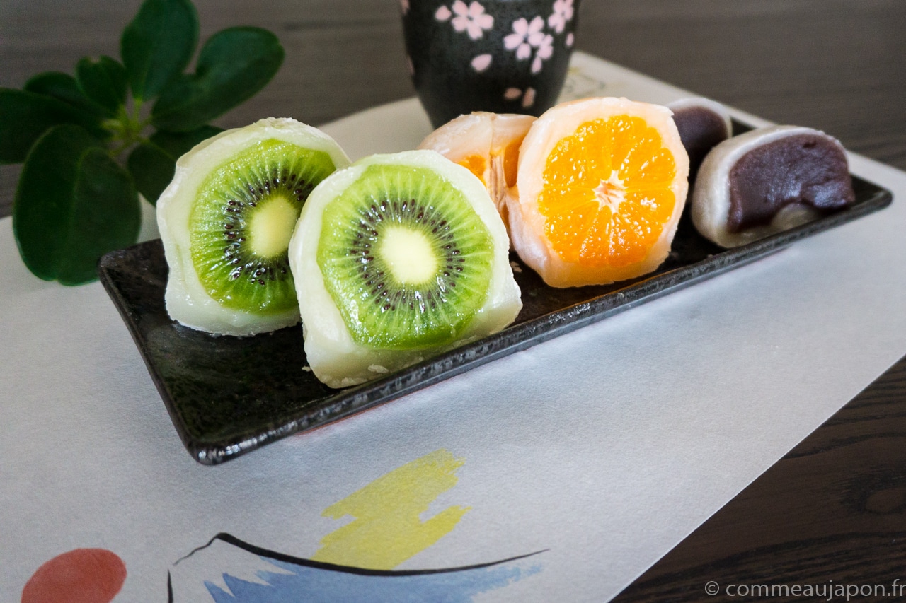 Daifuku mochi au fruits