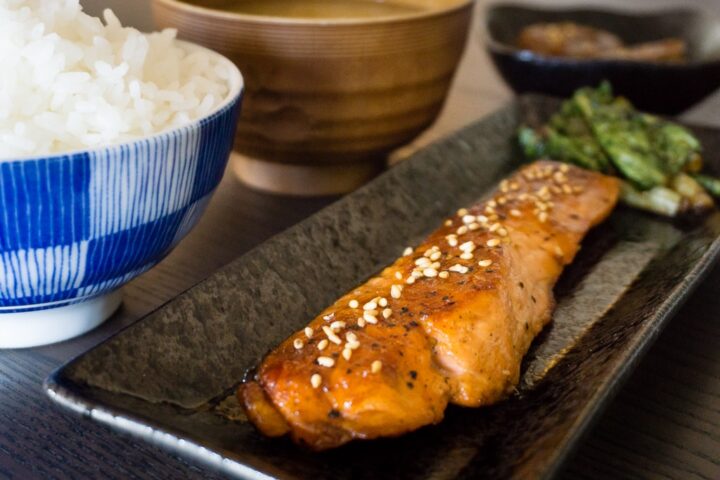 Saumon Teriyaki – Sake no Teriyaki – 鮭の照り焼き