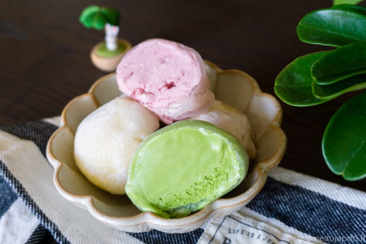 Mochi glacé – Boules de glace et mochi !