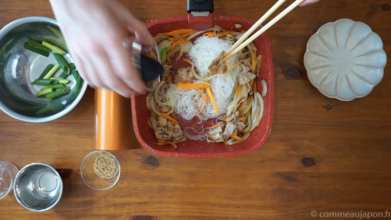 SAUCE SOJA ET SÉSAME POUR JAPCHAE - TANOSHI