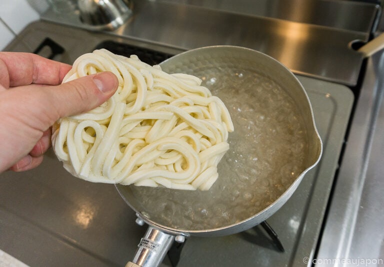 kitsune udon recipe 8 Kitsune Udon - Soupe de udon et tofu frit