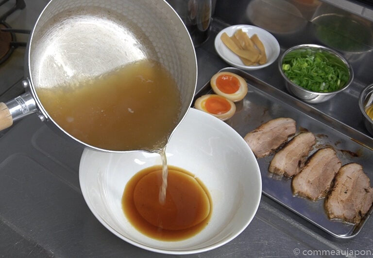 Recette Japonaise - Shoyu Ramen - Ramen sauce soja