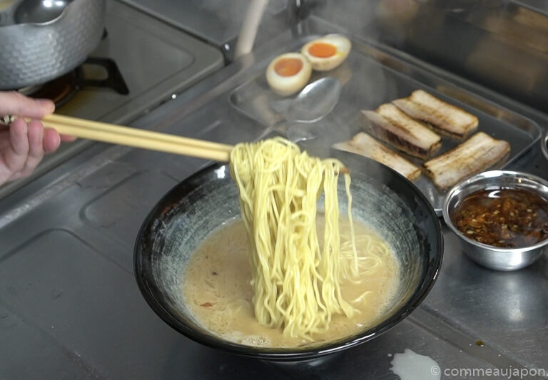 tonkotsu step 21 Tonkotsu ramen - 豚骨ラーメン