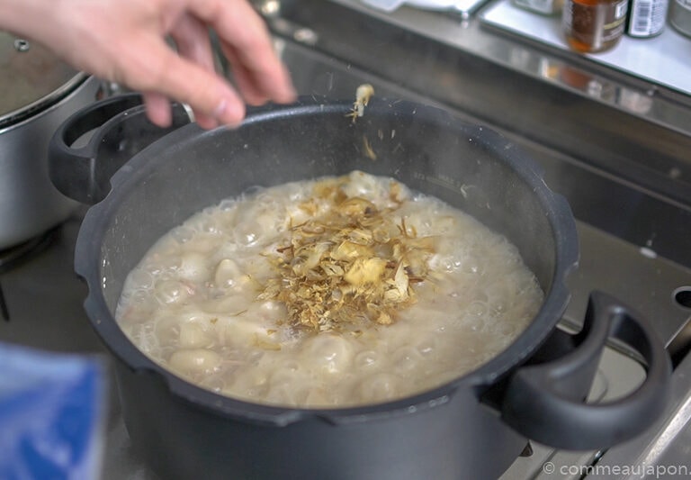 tonkotsu step 9 Tonkotsu ramen - 豚骨ラーメン