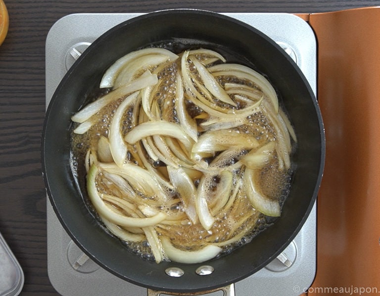 Oyakodon recipe step 2 of 13 Oyakodon - Bol de poulet et oeuf - 親子丼