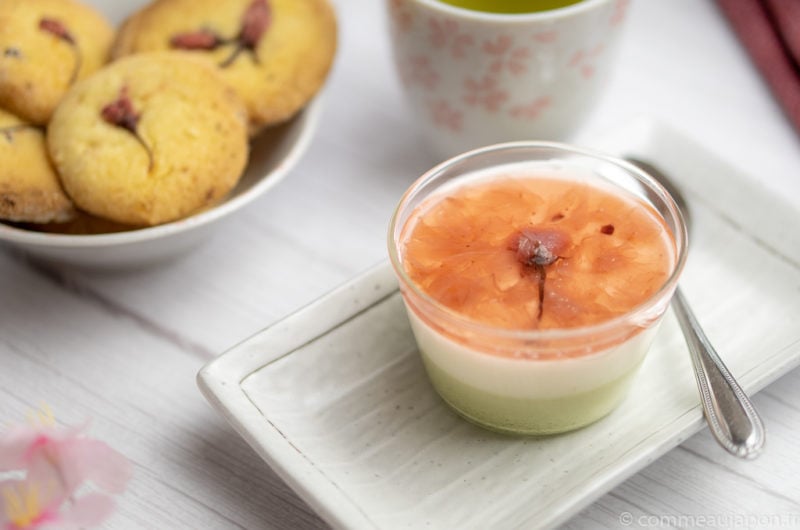 Hanami pudding - Pudding au sakura