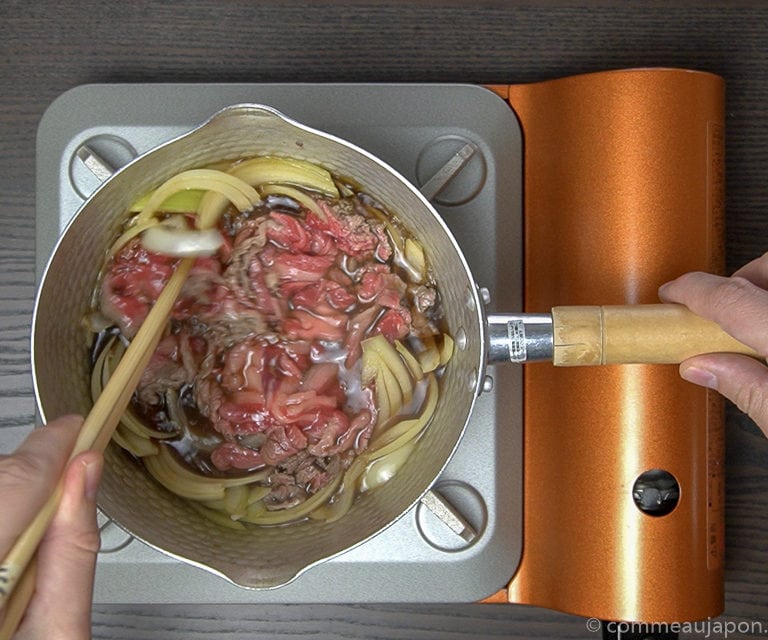 gyudon recette step 5 of 6 Gyudon- Bol de riz et boeuf - 牛丼