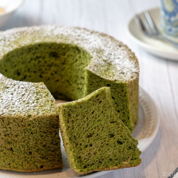 Chiffon Cake au Matcha