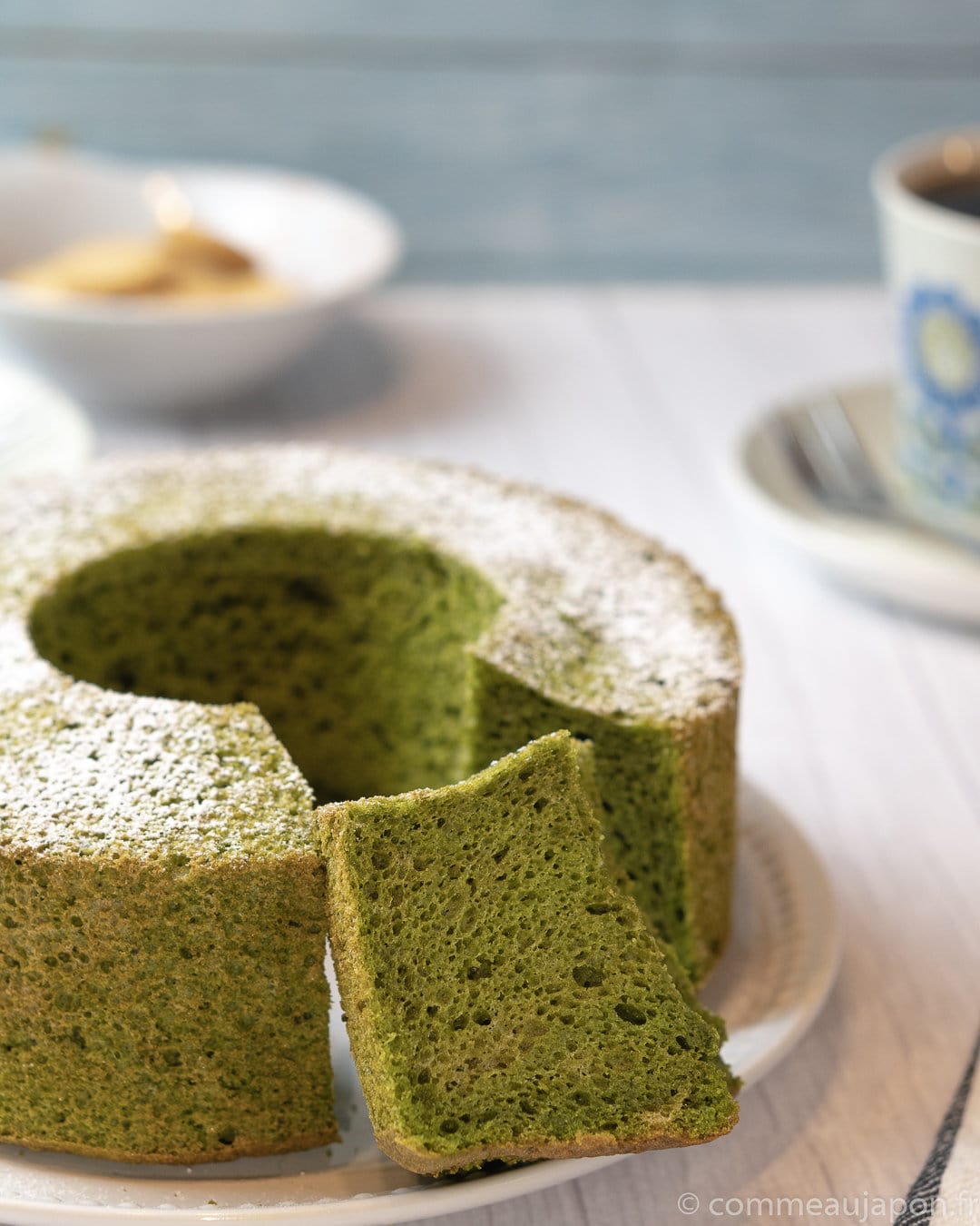 chiffon 1 of 1 Chiffon Cake au Matcha