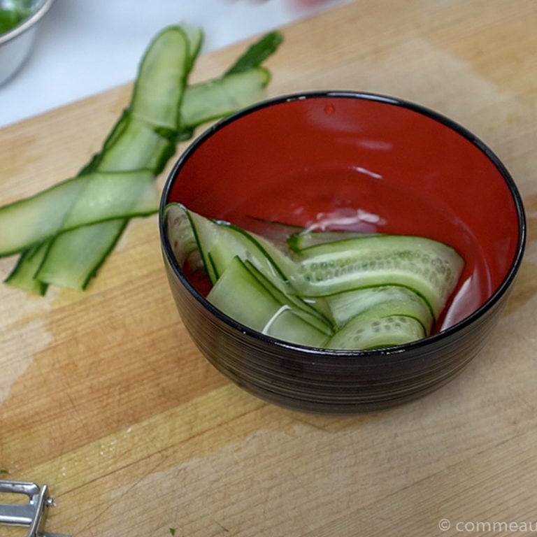 temari sushi recette etape 1 Temari Sushi - 手まり寿司