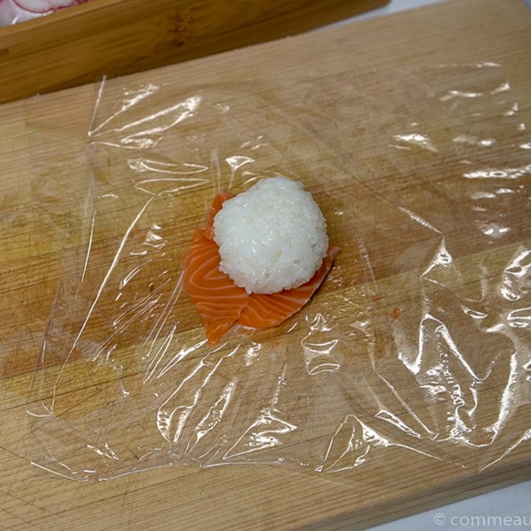 temari sushi recette etape 5 1 Temari Sushi - 手まり寿司