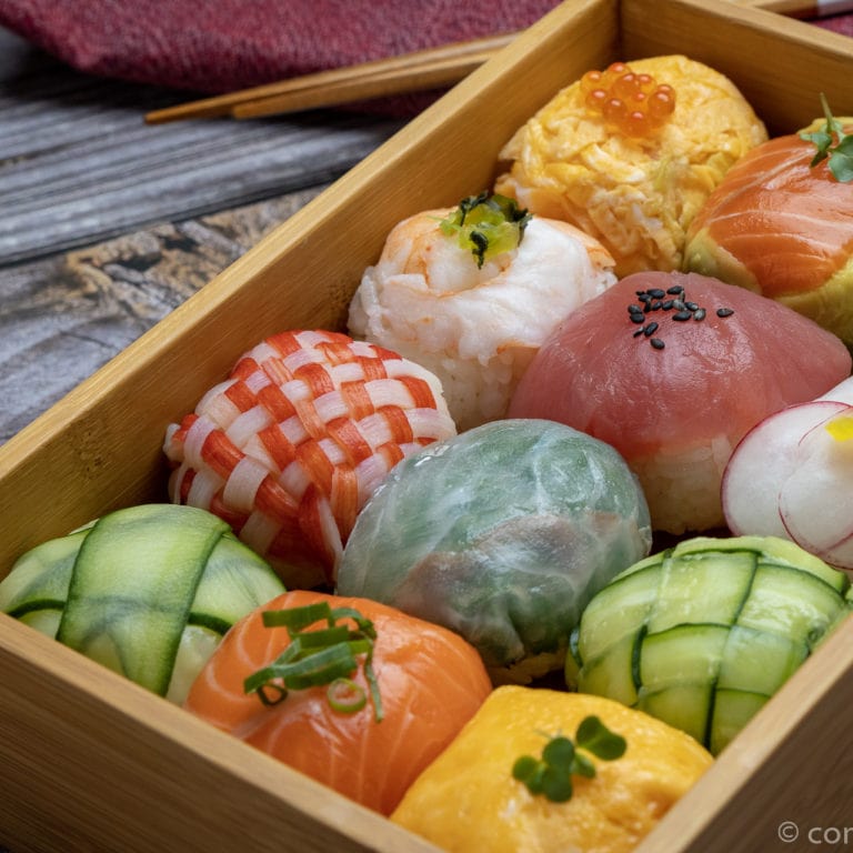 temarisushi 3 Temari Sushi - 手まり寿司