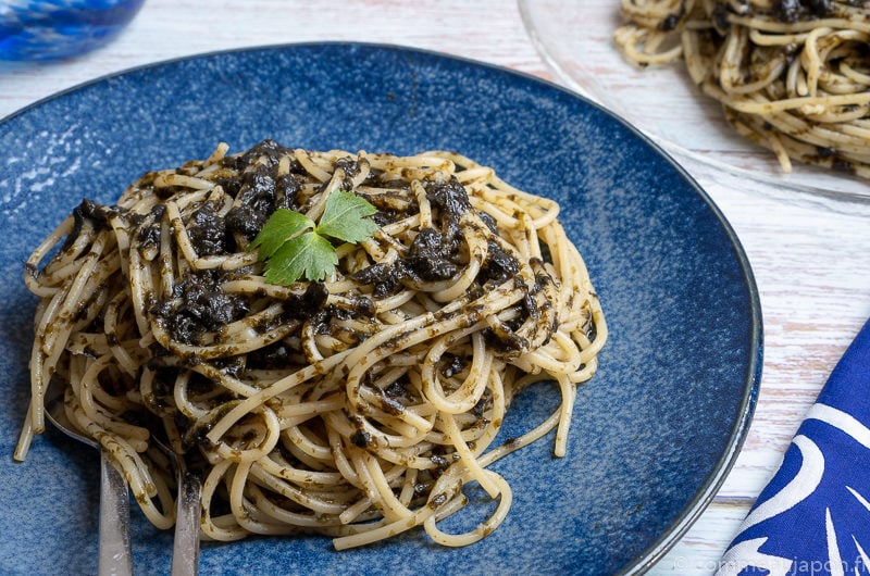 Pâtes aux Nori - 焼き海苔パスタ