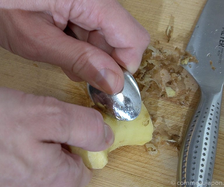 shogayaki etape 4 Porc et kaki sautés au gingembre