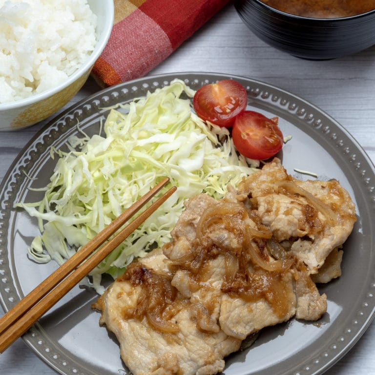 shogayaki recette titre Porc au gingembre - Shogayaki - 豚の生姜焼き