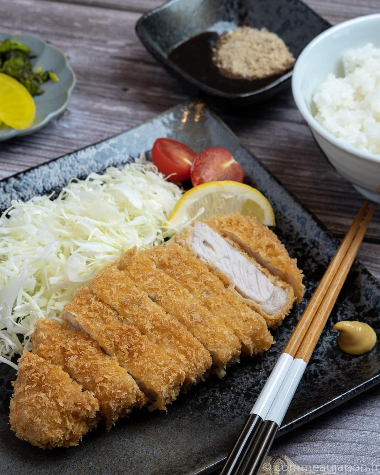 Recette du Tonkatsu - Porc pané japonais - 豚カツ